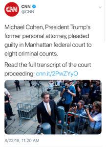 Michael Cohen - Donald Trump