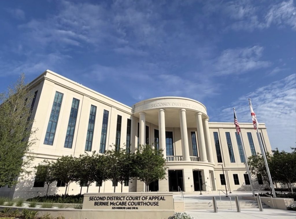 Second District Court of Appeal, Bernie McCabe Courthouse, St. Petersburg, Florida