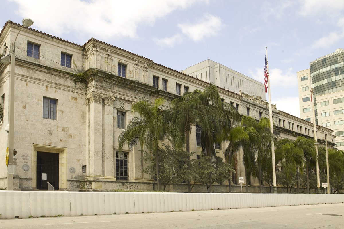 Federal target letter Florida: the historic David W. Dyer Federal Building and U.S. Courthouse in downtown Miami