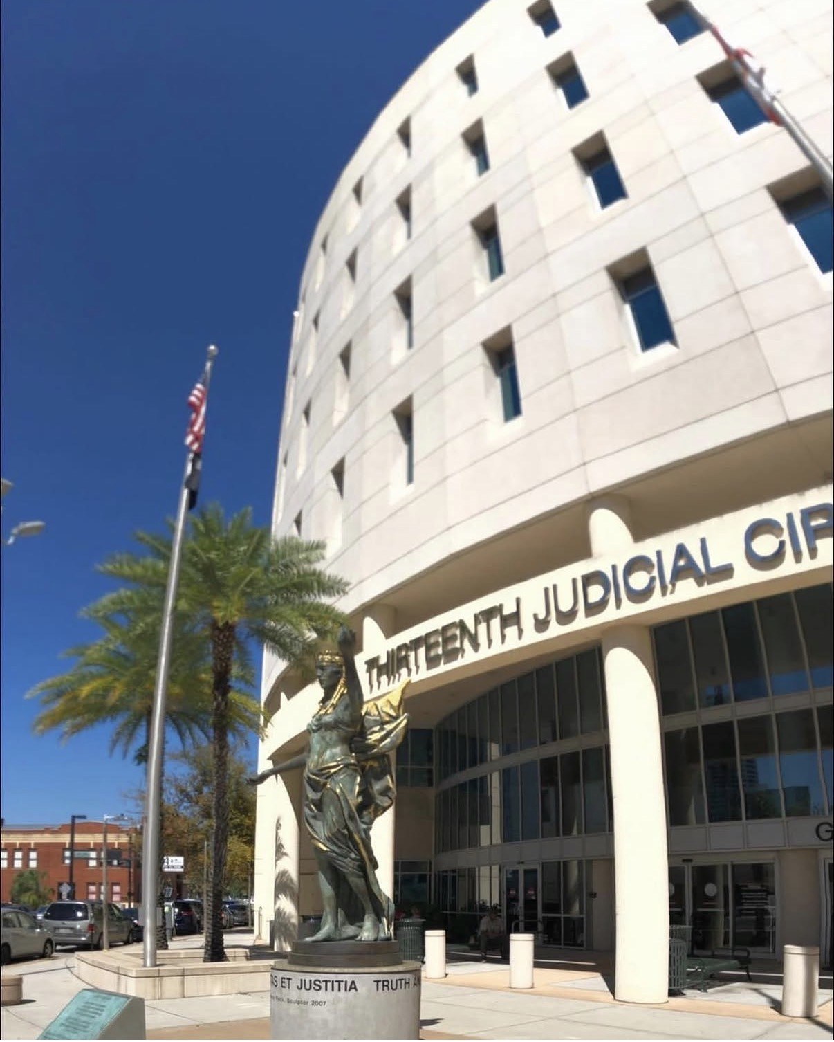 Thirteenth Judicial Circuit courthouse in Tampa, Florida