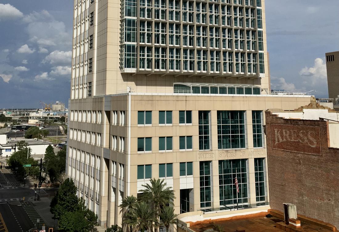Sam M. Gibbons U.S. Courthouse in Tampa photographed by Attorney Ron Frey